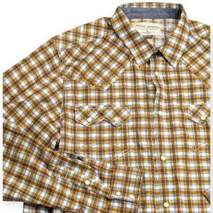 Cody James Men's Reverent Plaid Print Long Sleeve Snap Western Shirt 2XL
